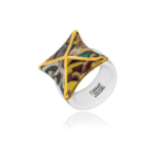 Reneszánsz Corvina Gyűrű (mintás)